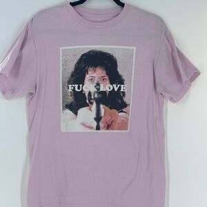 Pink Graphic Short-Sleeve Men's T-Shirt